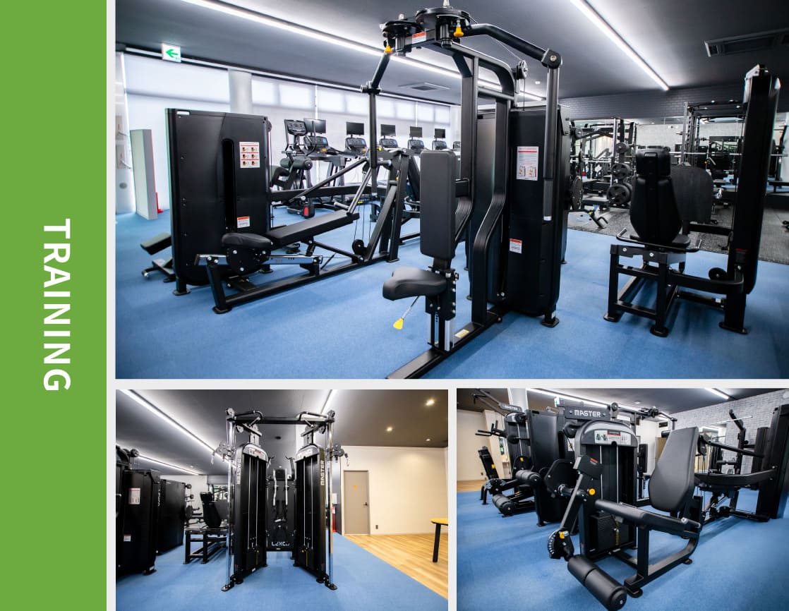 トレーニングマシンエリア